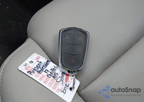 2017 Cadillac Ats Standard из США, поврежденный, VIN 1G6AG5RX5H0120372